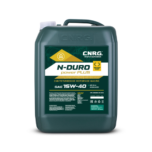 Масло моторное CNRG 15W40 N-Duro Power Plus CI-4 20л