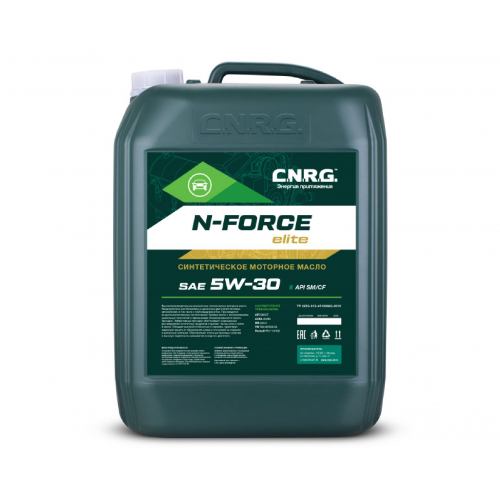 Масло моторное CNRG 5W30 N-Force Elite SM/CF 20л