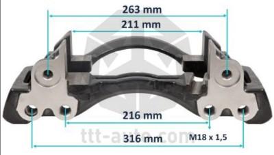 Скоба тормозного суппорта WABCO PAN 19 SAF Jumbo R