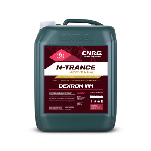 Масло трансмиссионное CNRG N-Trance АТF III Multi 20л