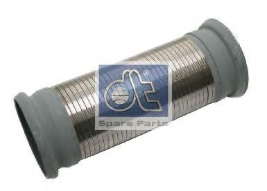 Сетка глушителя MERCEDES 1735/1838 118/112x295 +стакан+2xомута+болты НЕРЖ.