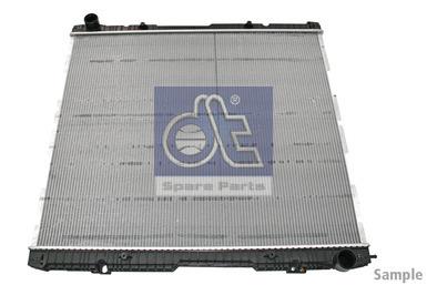 Радиатор системы охлаждения IVECO EuroCargo 543x568x40 пластик/алюмин