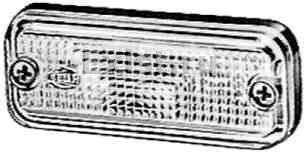 Фонарь габаритный MERCEDES Actros/DAF (на крыше)