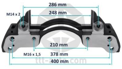Скоба тормозного суппорта Haldex MODUL X DB22 22.5"