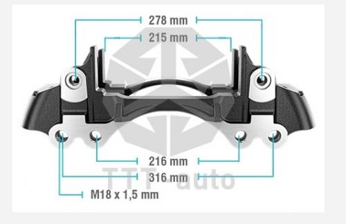 Скоба тормозного суппорта SAF 22.5'' KNORR ST7...