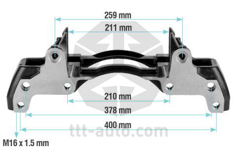Скоба тормозного суппорта Haldex SAF 22.5"