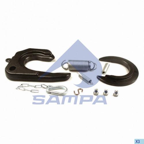 Ремкомплект седла JOST JSK38/50 3,5'  подк+захв+палец+пруж+бол+караб+крюк
