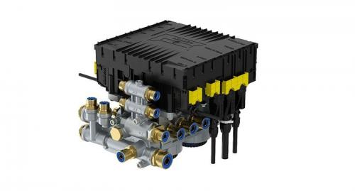 Кран модулятор ЕБС прицепа Standart 2S/2M + фитинги