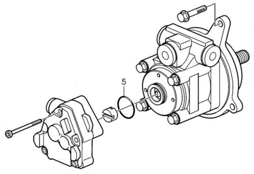 Кольцо уплотнительное топливного насоса RVI/Volvo/Iveco 