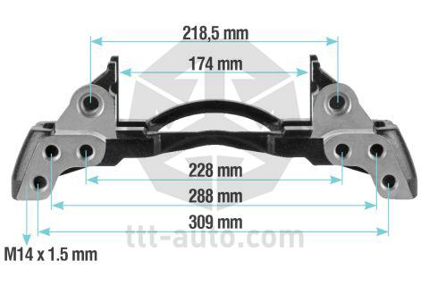 Скоба тормозного суппорта MAN TGL 17.5" KNORR SN5...