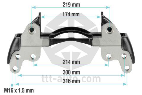 Скоба тормозного суппорта MB/SCANIA/RVI 17.5" KNORR SN5...