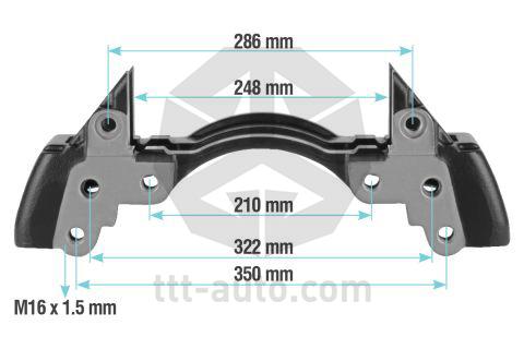 Скоба тормозного суппорта MERCEDES ACTROS 22.5" KNORR SB7/SN7