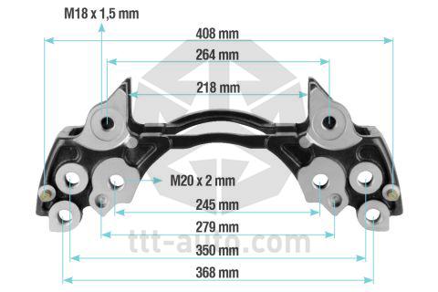 Скоба тормозного суппорта MERITOR ELSA225 VOLVO/RVI 22,5"