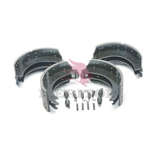 Колодка тормозная ROR FRUE 420x180 u/u с роликом накладками и пружинами 19036