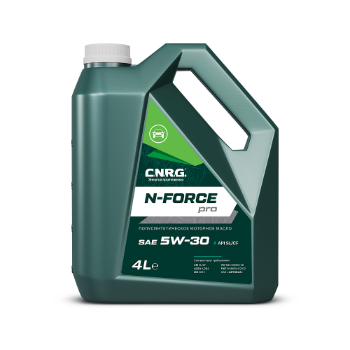 Масло моторное CNRG 5W30 N-Force Pro SL/CF 4л