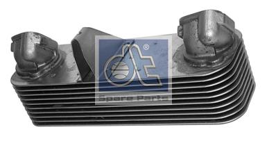 Радиатор масляный MERCEDES OM441 /A/LA/OM442 /A/LA 10 ребер V6/8 d128/130